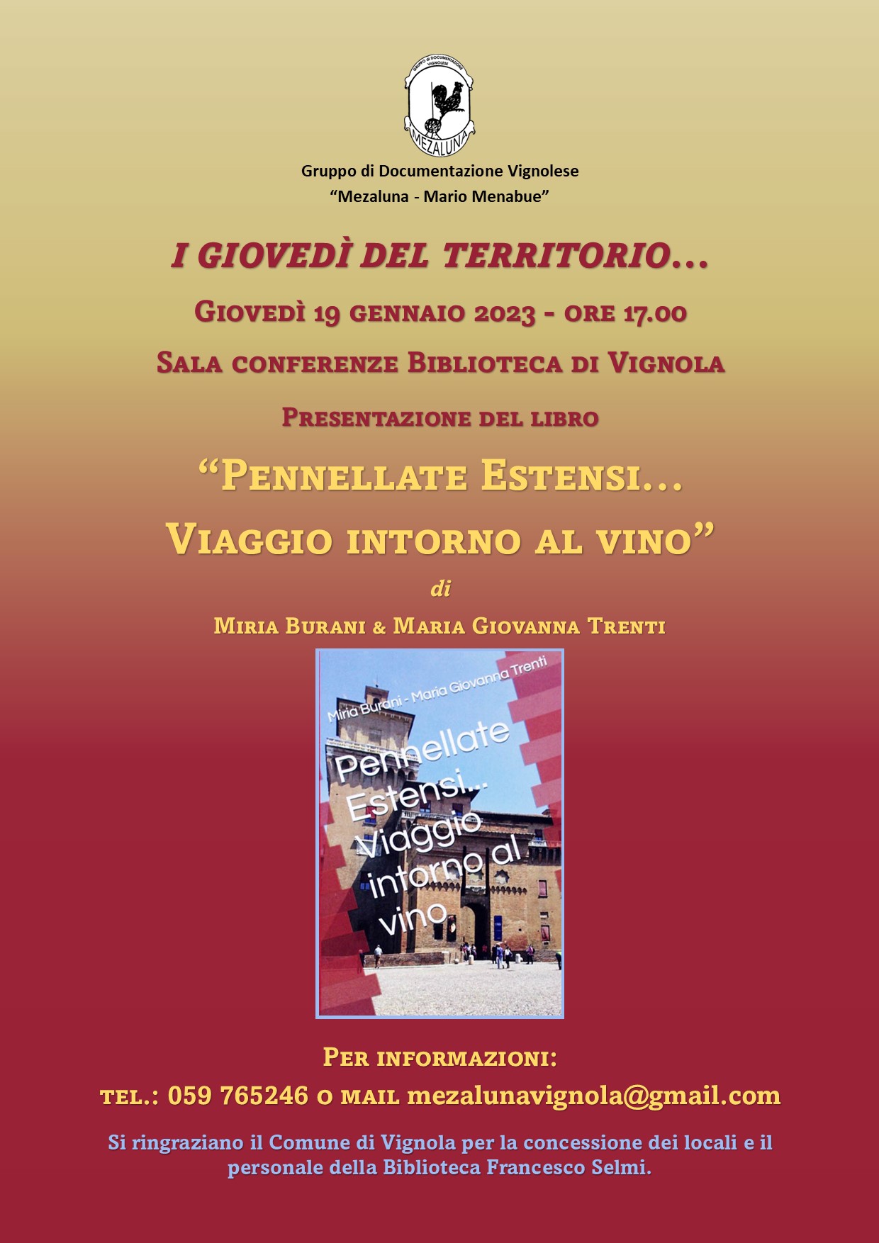 Presentazione del volume Pennellate estensi... viaggio intorno al vino