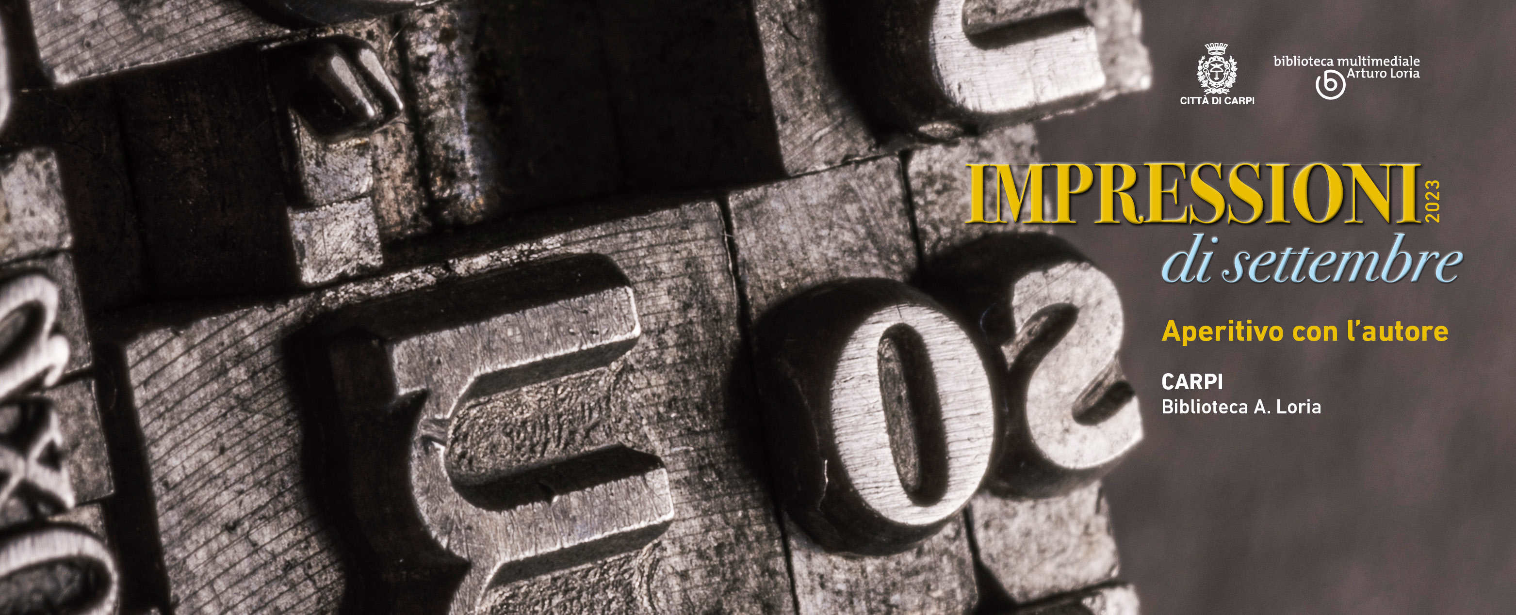 Impressioni di settembre  - Aperitivo con l'autore