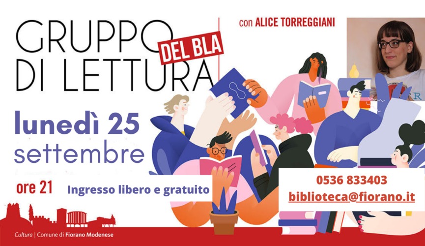 Gruppo di Lettura BLA BLA LIBRI a Fiorano