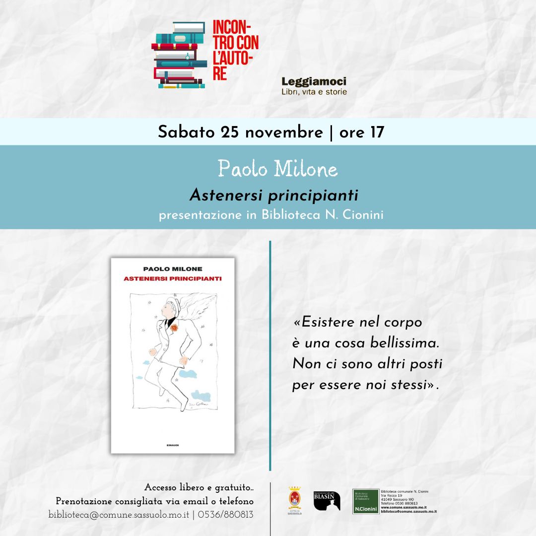 Leggiamoci: libri, vita e storie - Paolo Milone