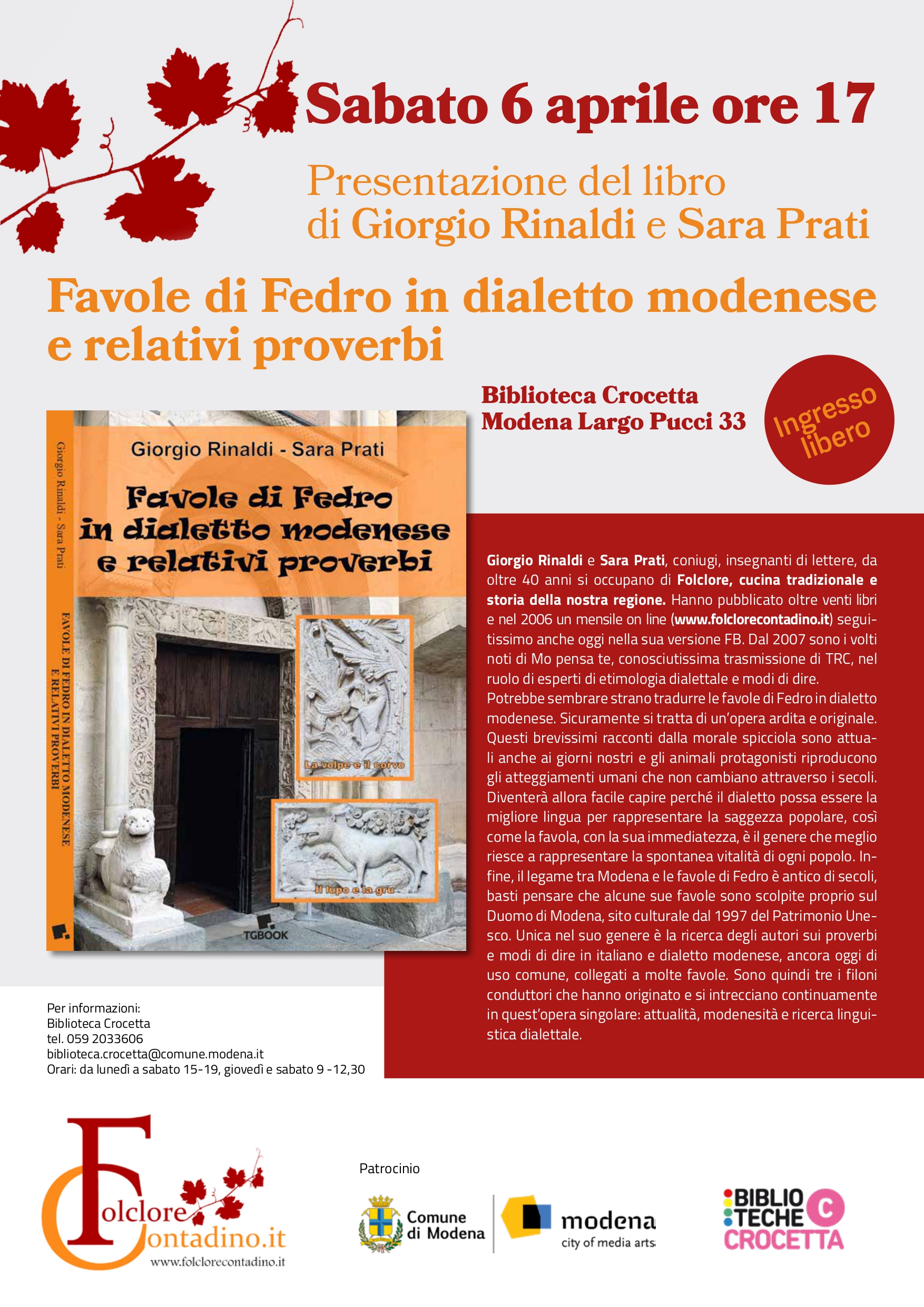 Favole di Fedro in dialetto modenese e relativi proverbi