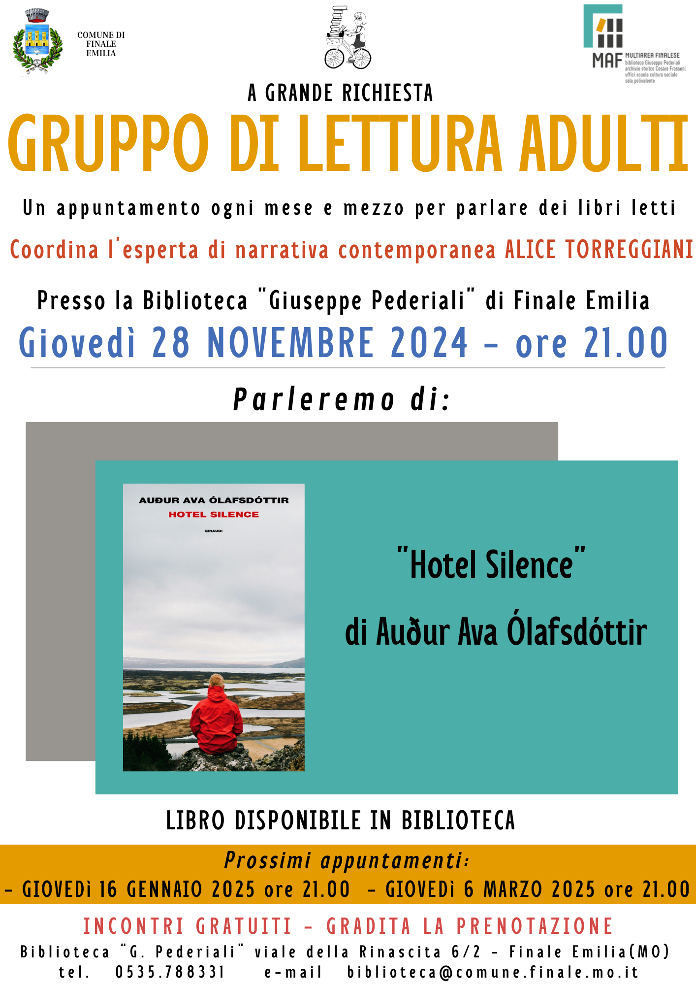 GRUPPO DI LETTURA ADULTI