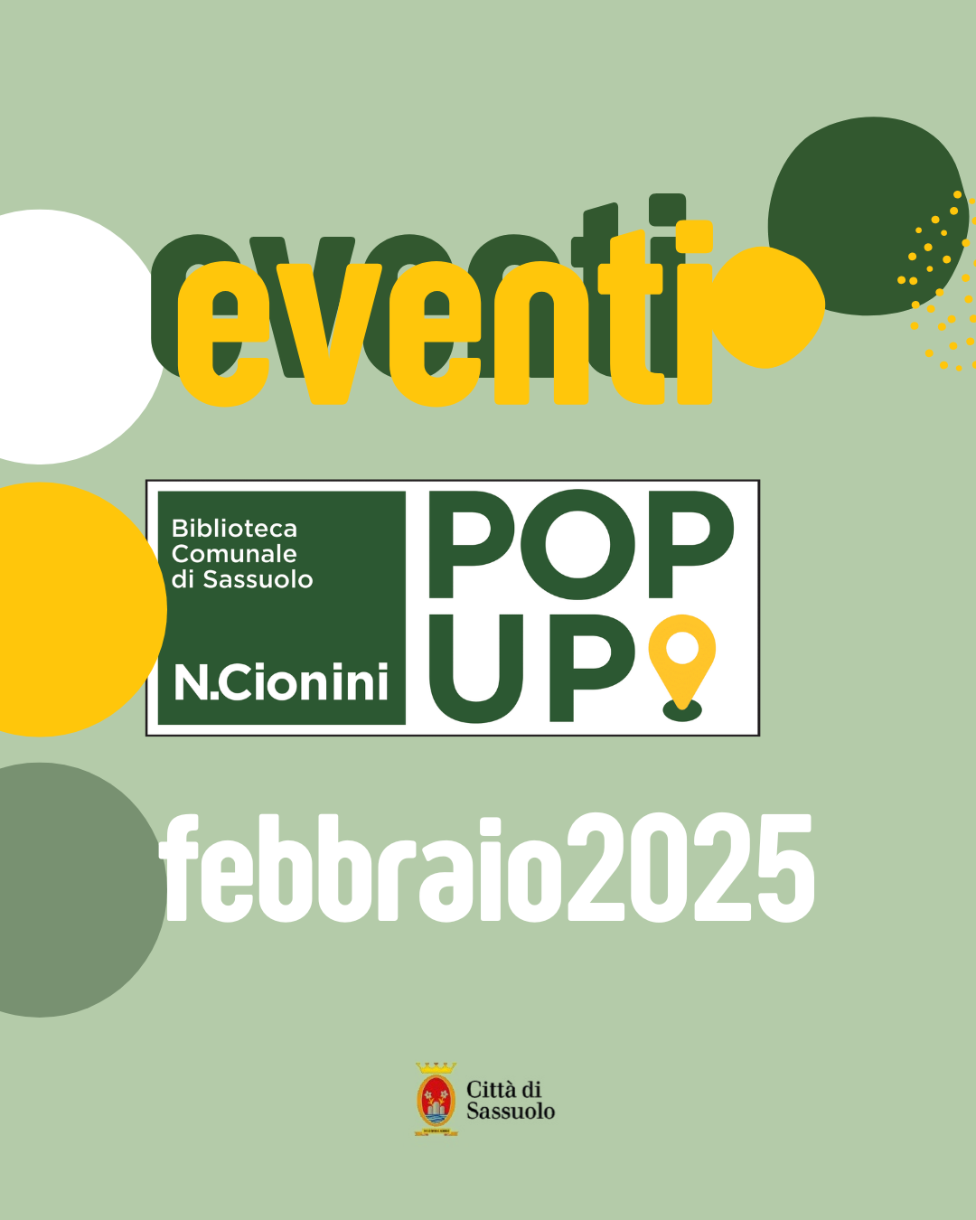 Eventi Cionini Pop Up - febbraio