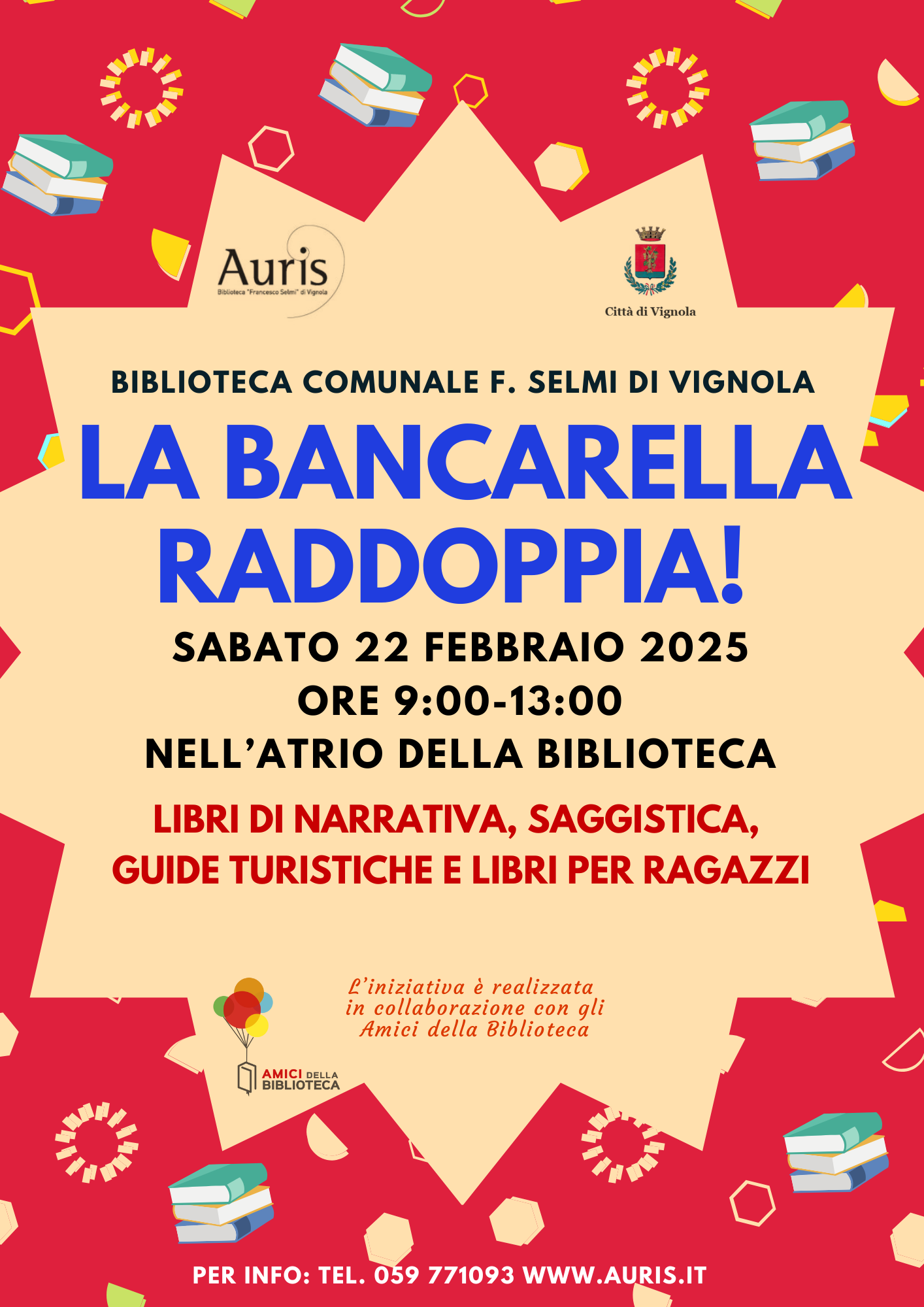 BANCARELLA STRAORDINARIA IN BIBLIOTECA