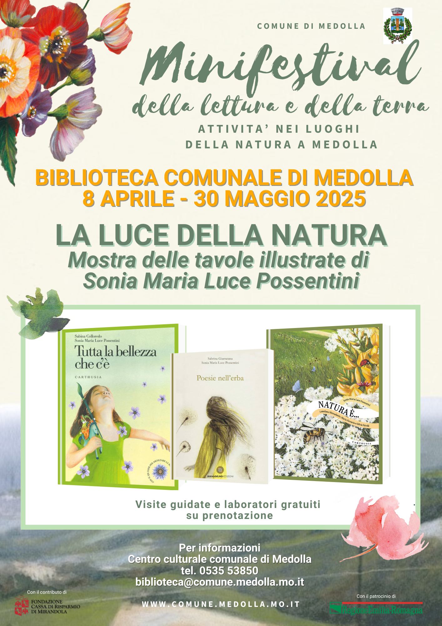 MOSTRA &ldquo;la luce della natura&rdquo;&nbsp;DI SONIA MARIA LUCE POSSENTINI