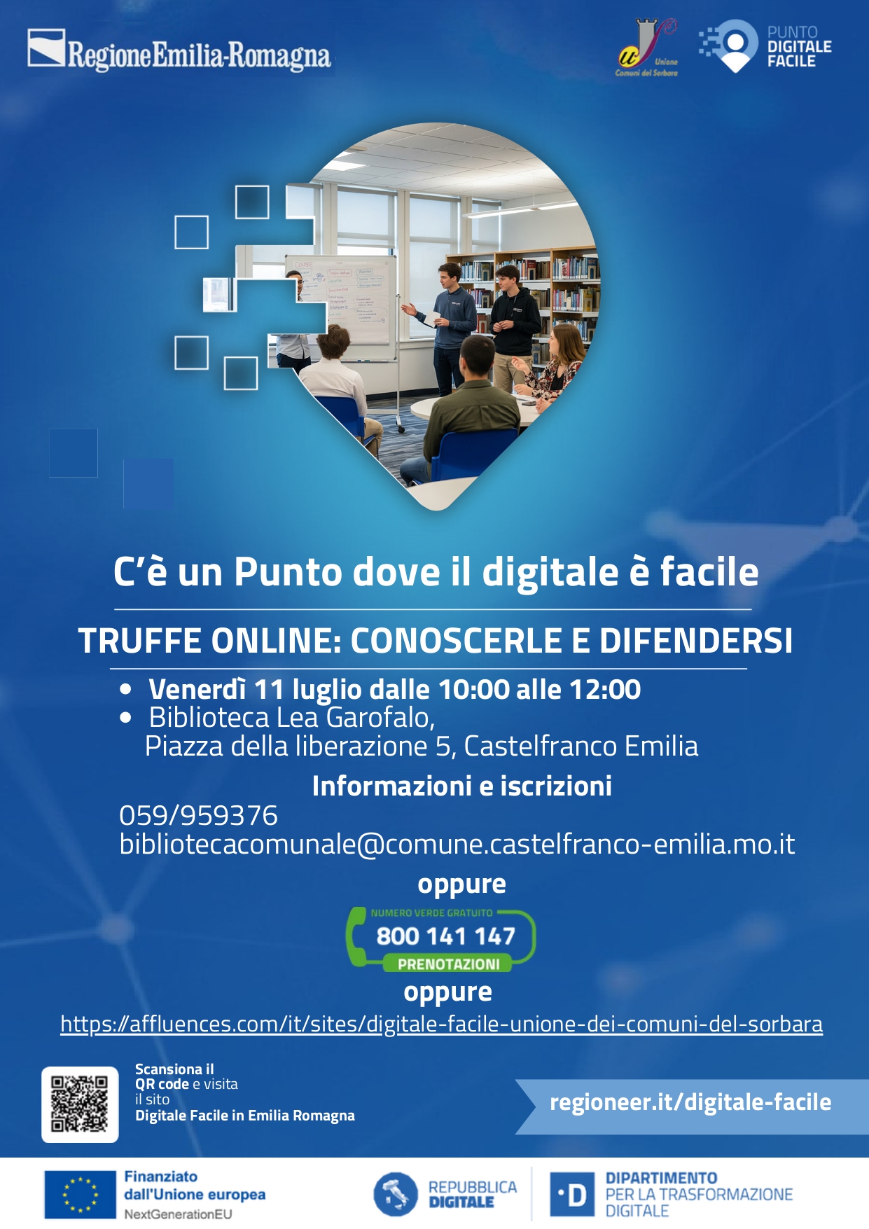 corso Punto Digitale Facile TRUFFE ONLINE: CONOSCERLE E DIFENDERSI
