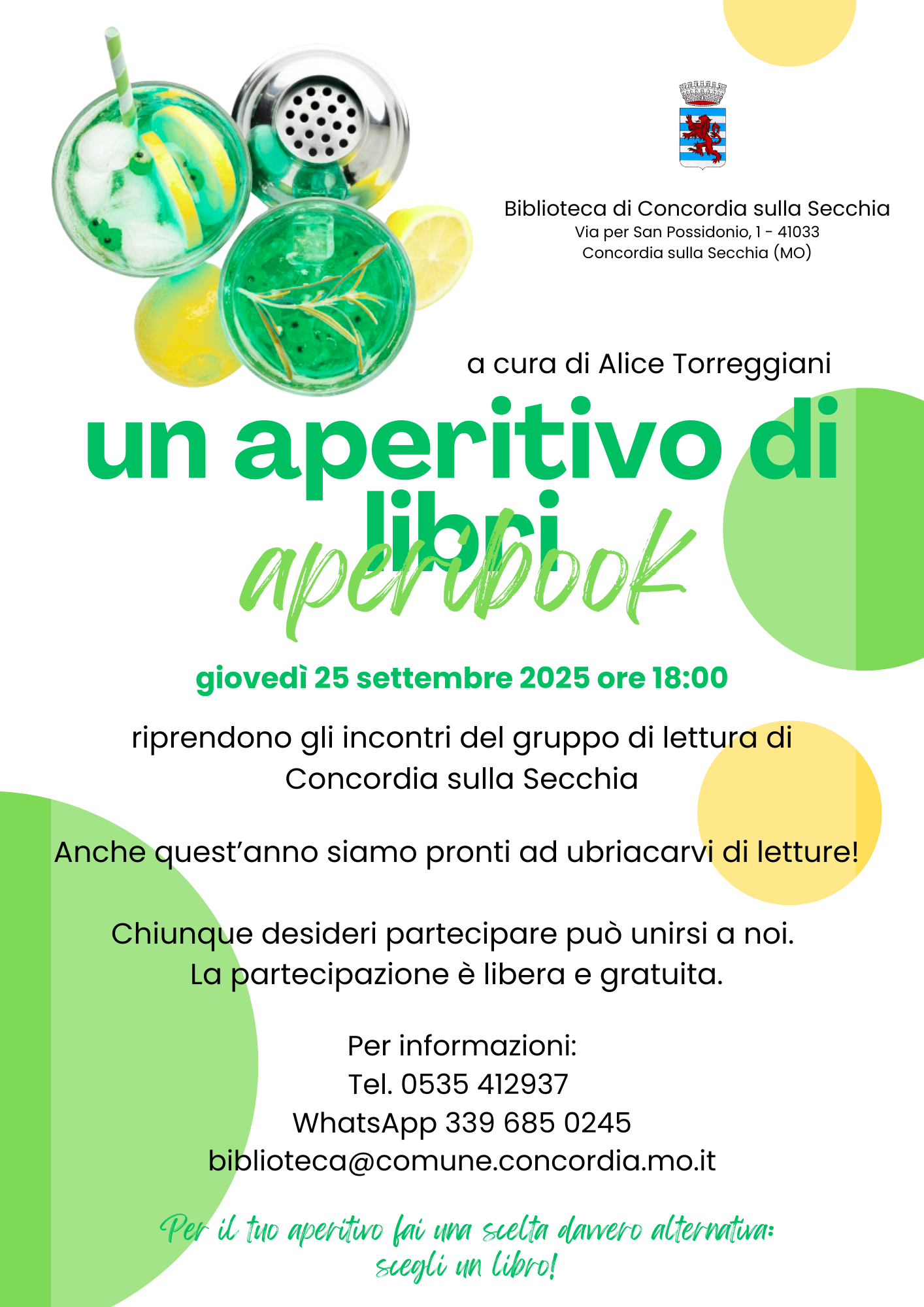 Aperibook! Un aperitivo di libri