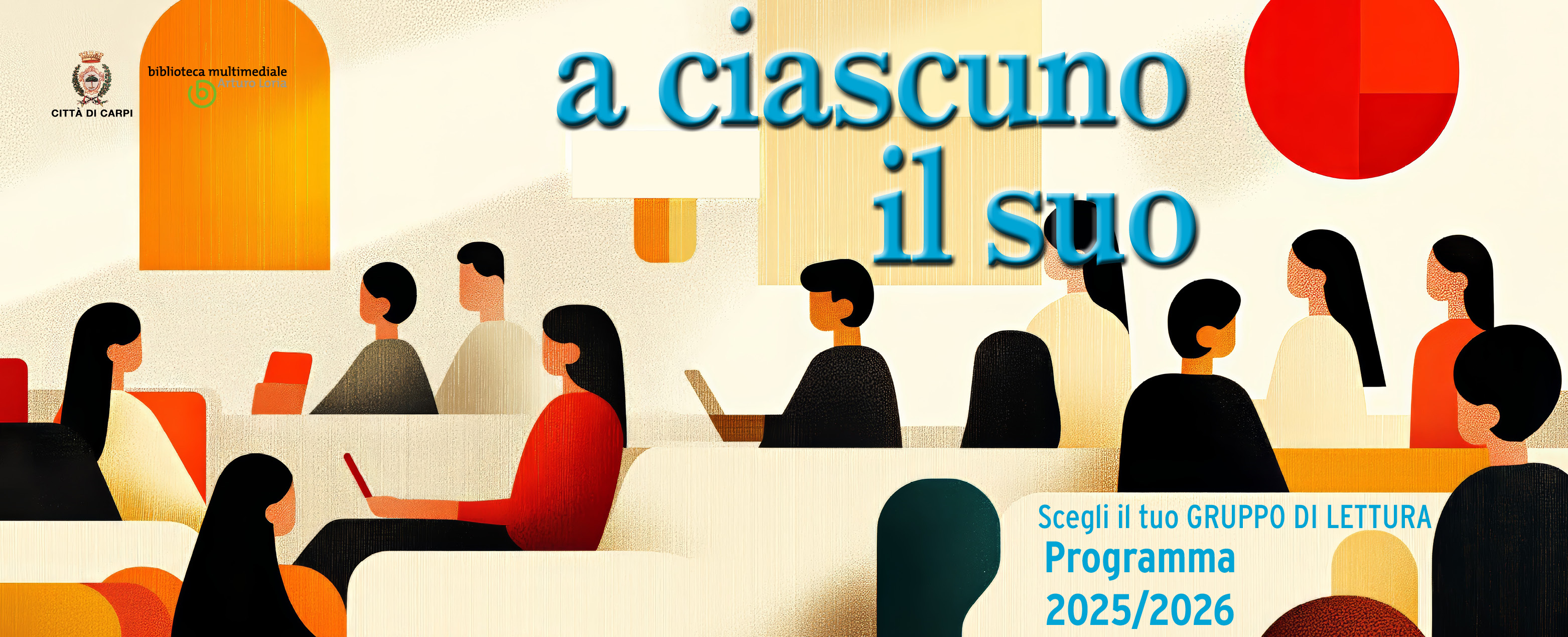 A ciascuno il suo - Scegli il tuo gruppo di lettura