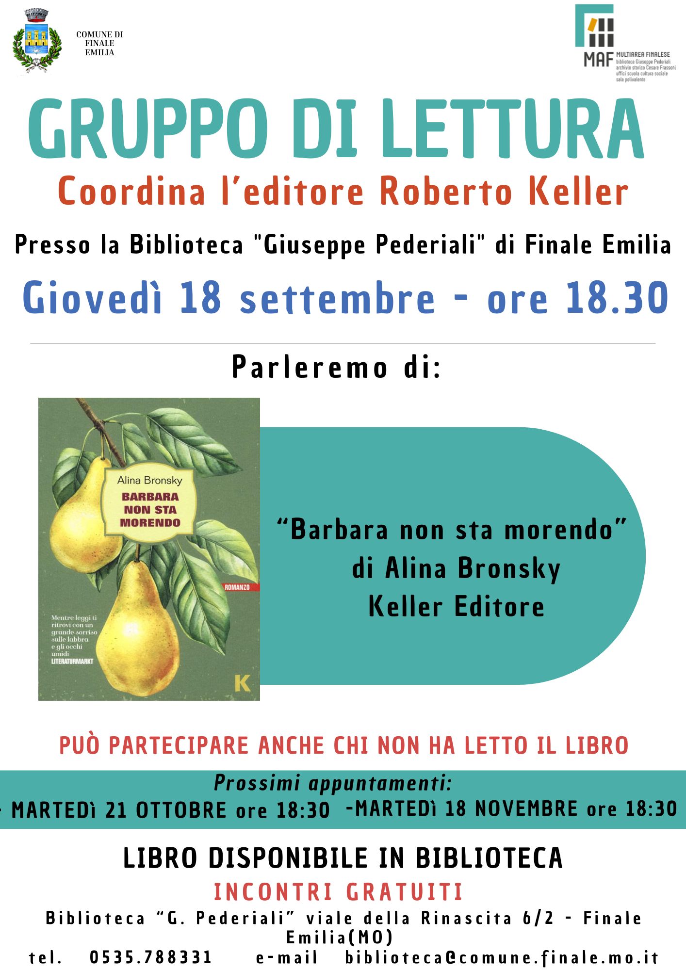 Gruppo di Lettura KELLER