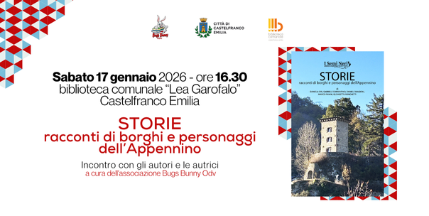 Presentazione del libro "STORIE. Racconti di borghi e personaggi dell&rsquo;Appennino"