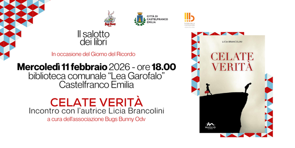 Il salotto dei libri. Presentazione del libro "Celate verit&agrave;" di Licia Brancolini