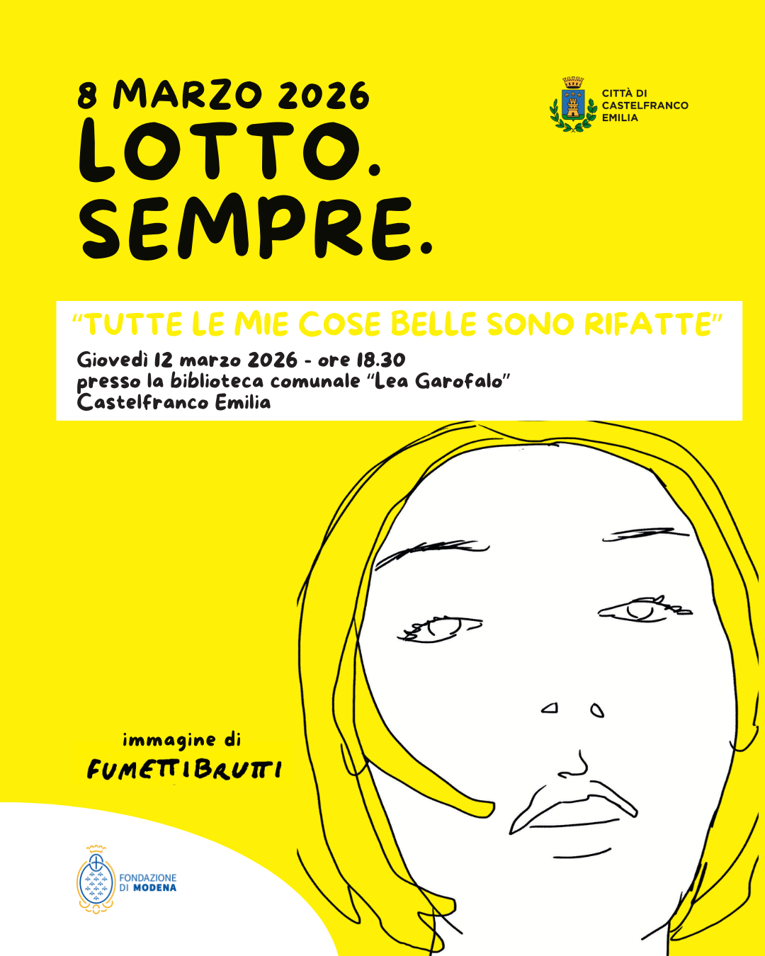 &ldquo;Tutte le mie cose belle sono rifatte&rdquo;