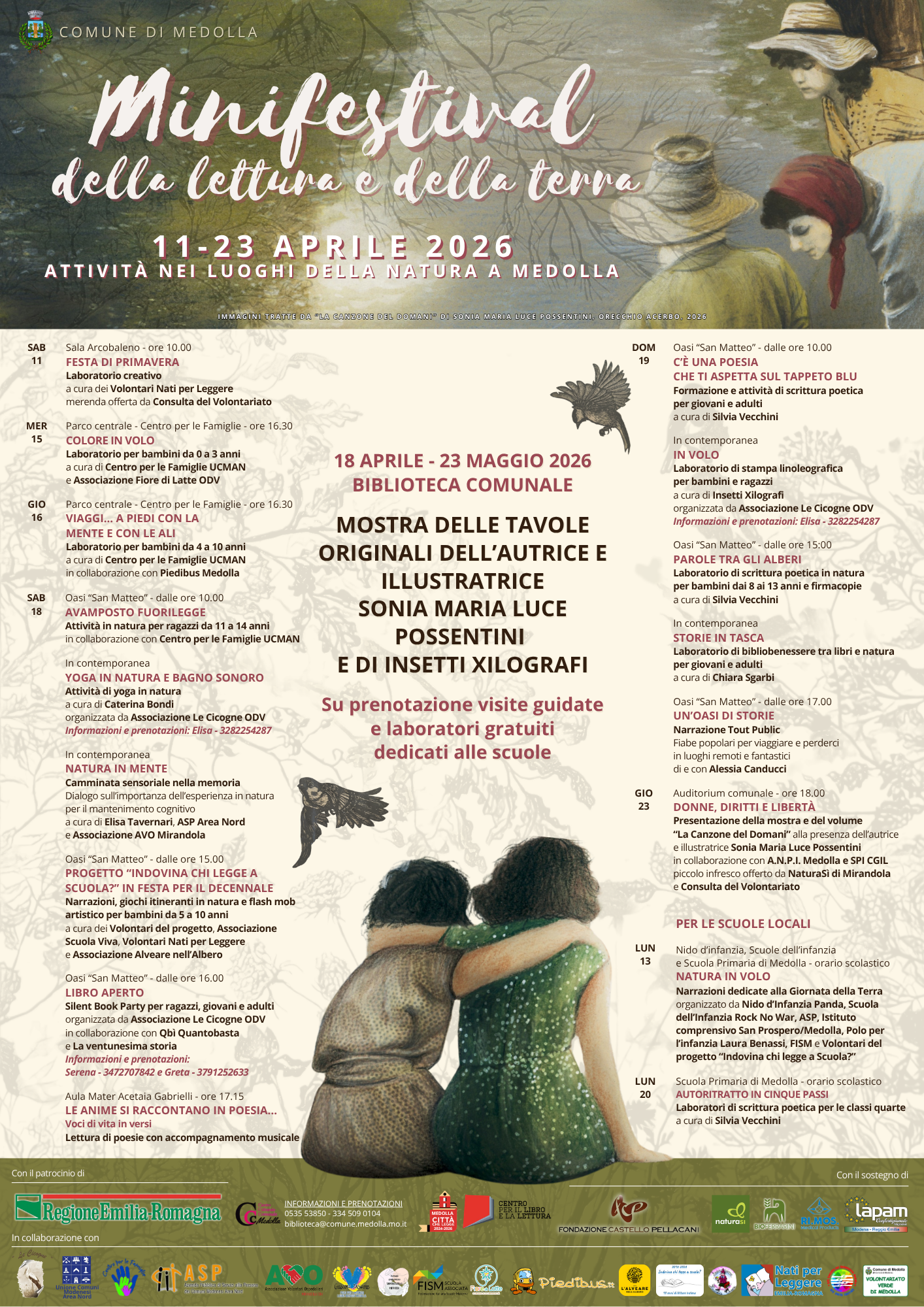 MINIFESTIVAL della lettura e della terra 2026