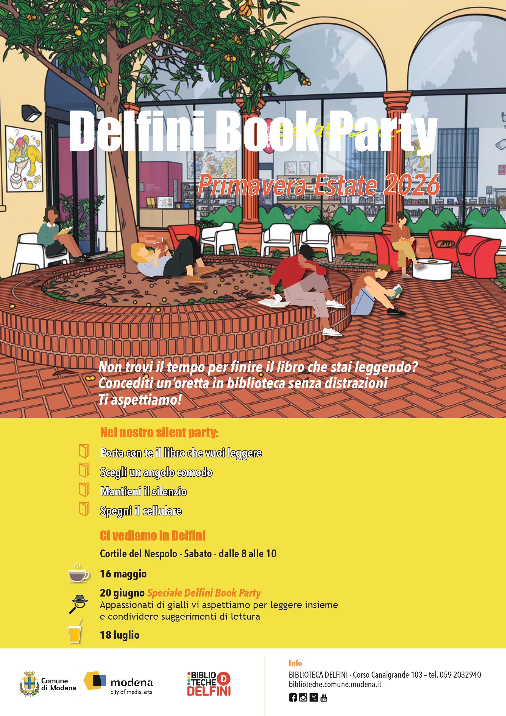 Delfini Book Party