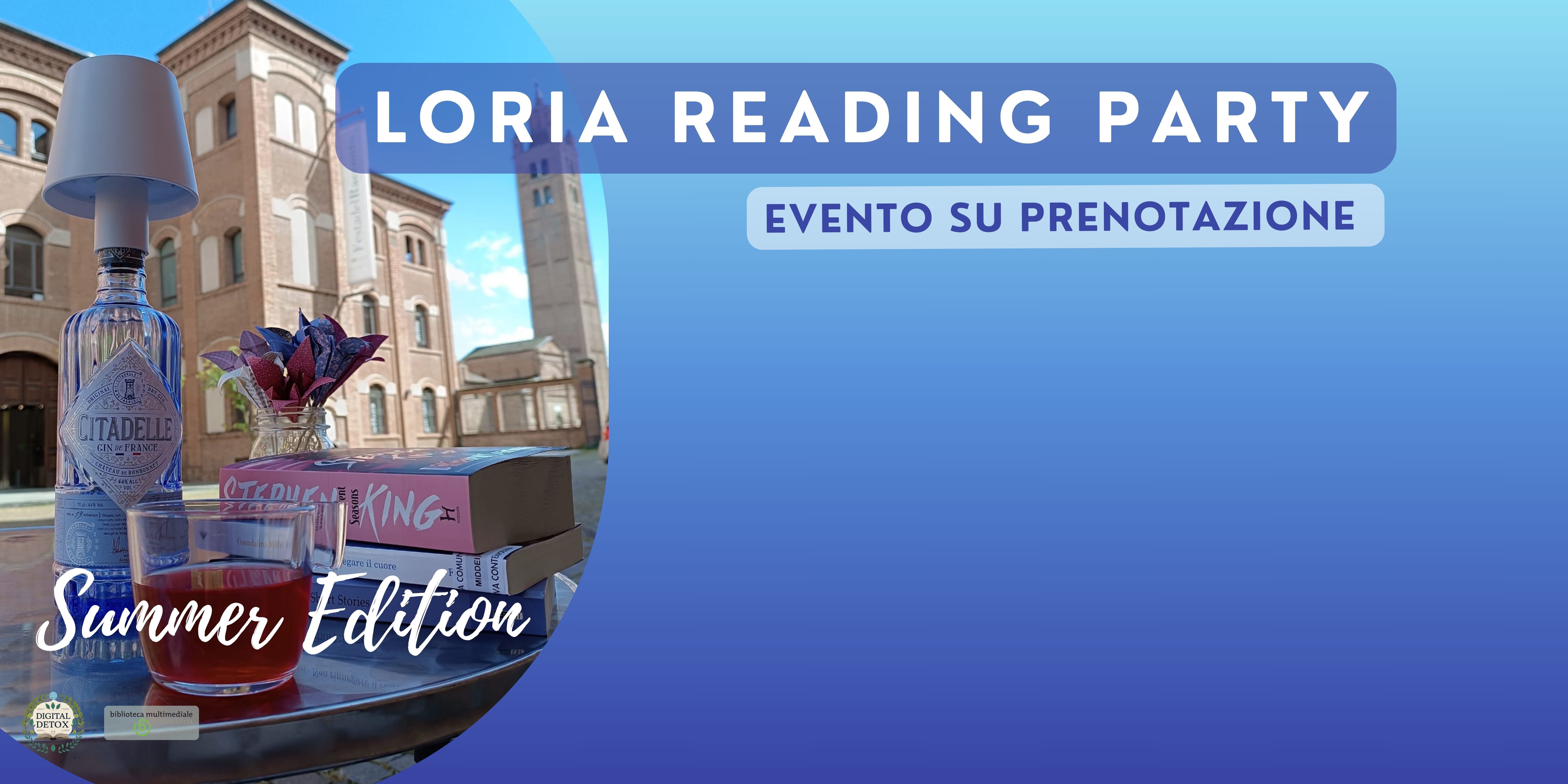 LORIA READING PARTY - SUMMER EDITION