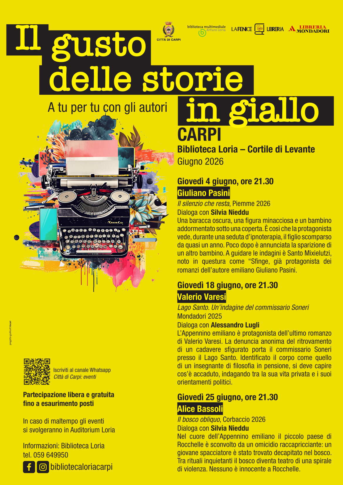 Il gusto delle storie&hellip; IN GIALLO