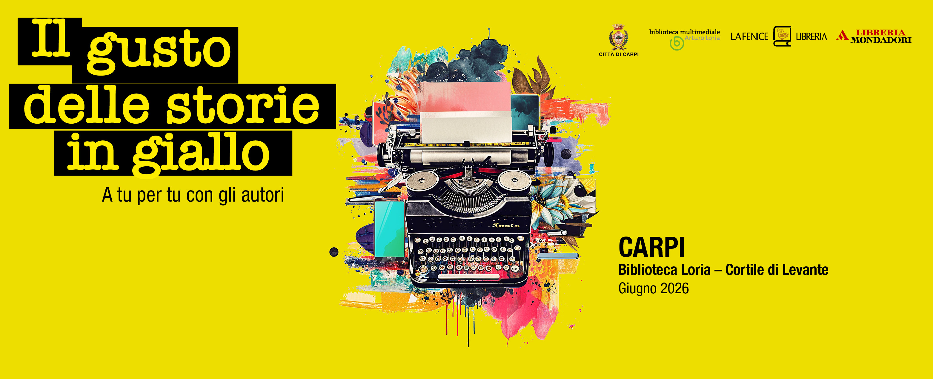 Il gusto delle storie&hellip; IN GIALLO