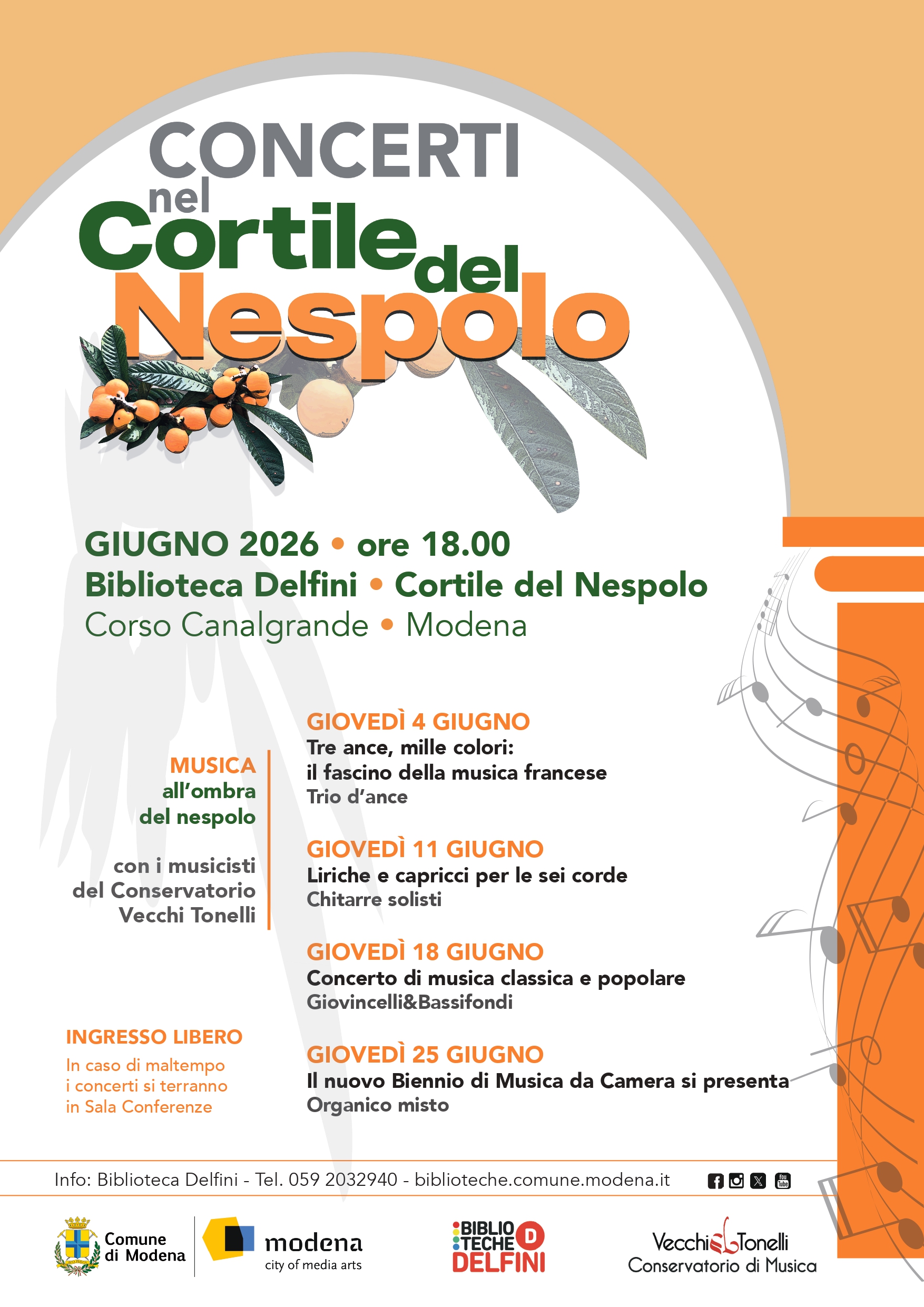 Concerti nel Cortile del Nespolo